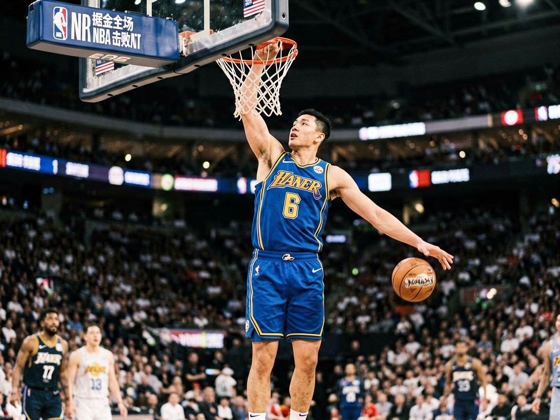 NBA篮球比赛精彩扣篮瞬间